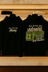 RITCHUNO® “All Eyes on Money” Hoodie – Limited Edition 2025 | Luxury Streetwear for the Focused & Fearless